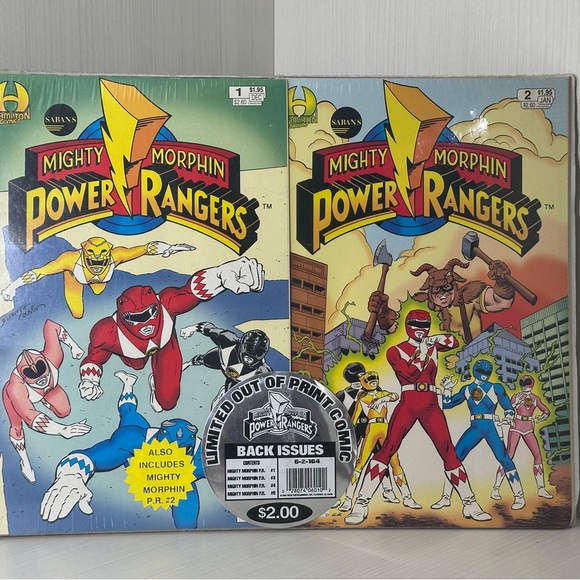 Power Ranger Mighty Morphin Comic Set - RARE NEW - Picture 1 of 5